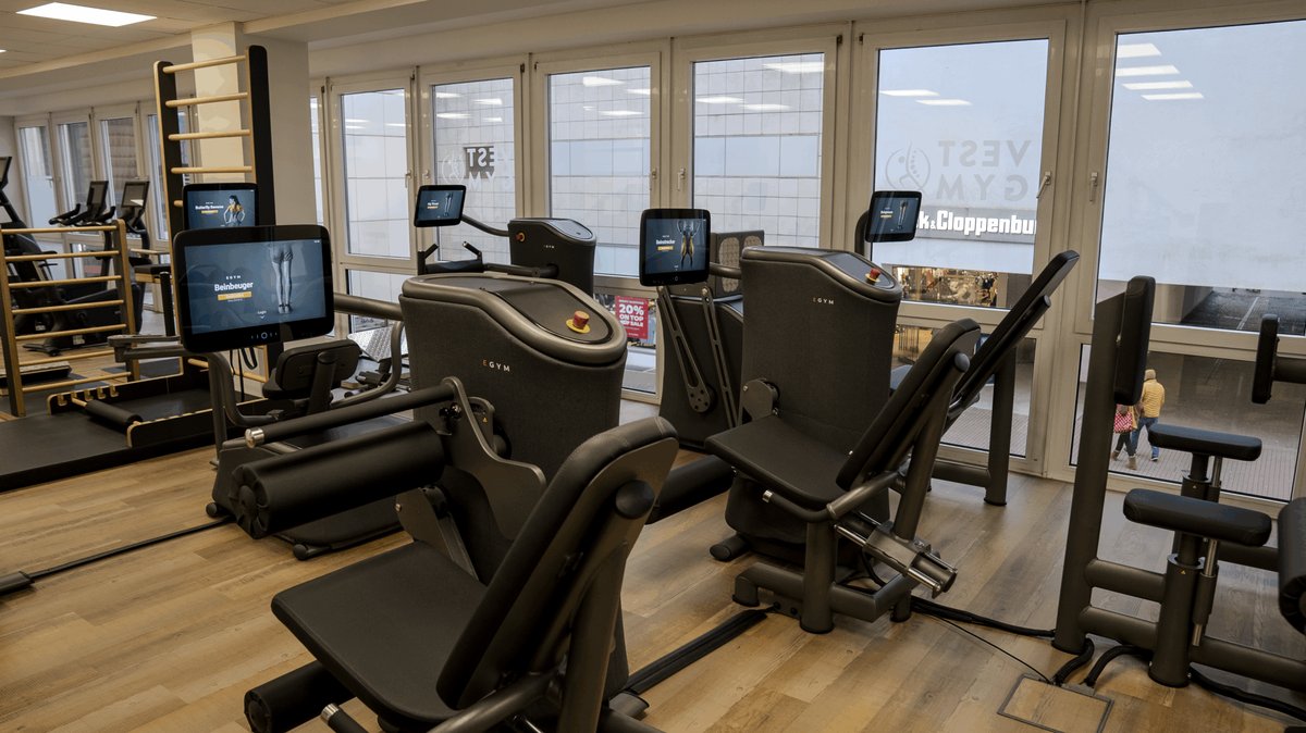 EGYM Geräte im VestGYM Fitnessstudio Recklinghausen